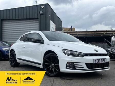 VOLKSWAGEN SCIROCCO Volkswagen Scirocco 2.0 TDI BlueMotion Tech GT Black Edition DSG Euro 6 (s/s) 3dr - 2016 (16 plate)