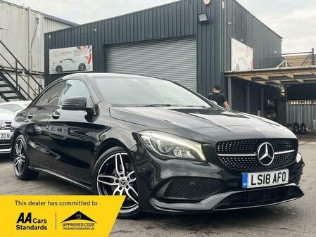 MERCEDES-BENZ C CLASS Mercedes-Benz C Class 2.1 CLA220d AMG Line Coupe 7G-DCT Euro 6 (s/s) 4dr - 2018 (18 plate)